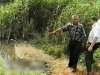 Сергей Ткач на следственном эксперименте